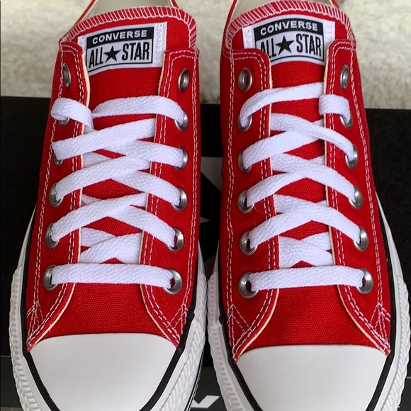 CONVERSE CTAS PLATFORM LAYER OX ENAMEL RED/WHITE/B - Picture 9 of 16